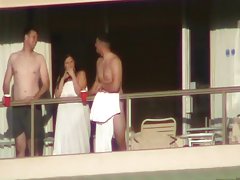 Needy teen Adria seduces მისი მეგობარი დიდი ძმა